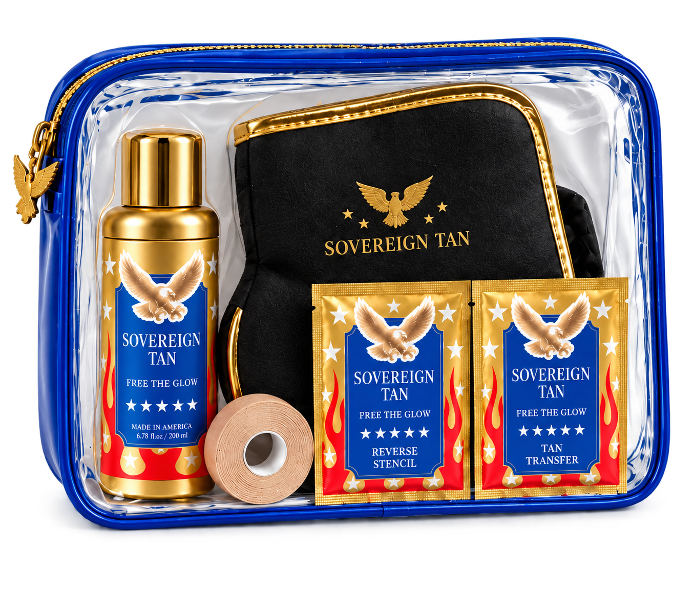 Tan Travel Kit